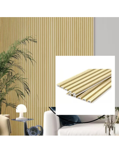 Revestimiento De Pared Wpc 9 Mm P072 Greenland