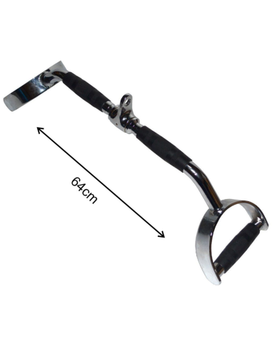 Barra Doble Estribo Polea Fg6018-p2 Federal Gym