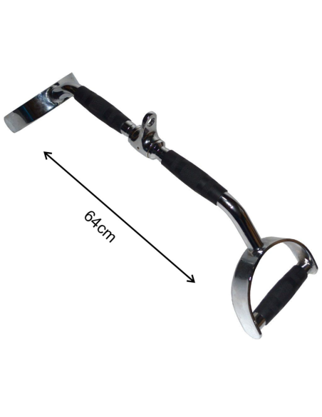 Barra Doble Estribo Polea Fg6018-p2 Federal Gym