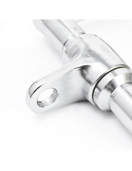 Barra Doble Estribo Polea Fg6018-p2 Federal Gym