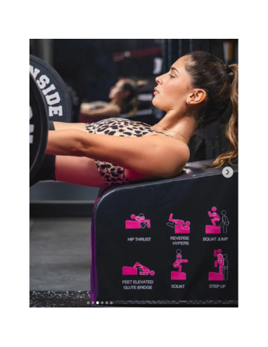 Box Gluteos Fg-HipBench Federal Gym