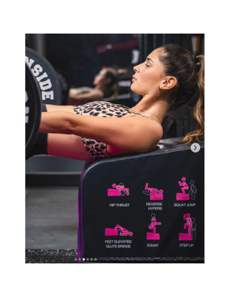 Box Gluteos Fg-HipBench Federal Gym