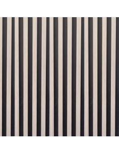 Revestimiento WPC 155 Crema/negro para pared interior Greenland 2