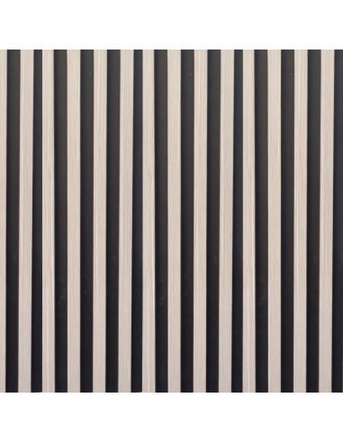 Revestimiento WPC 155 Crema/negro para pared interior Greenland