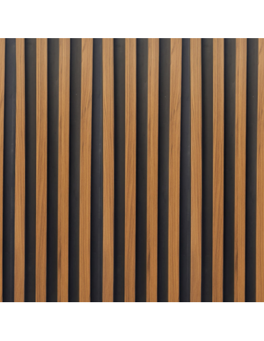 Revestimiento WCP 155 Madera/negro para pared interior Greenland