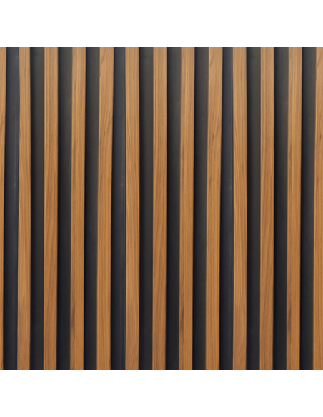 Revestimiento WCP 155 Madera/negro para pared interior Greenland