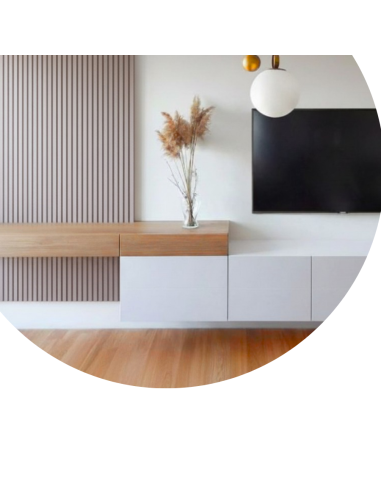 Revestimiento WPC 195 Crema para pared interior Greenland