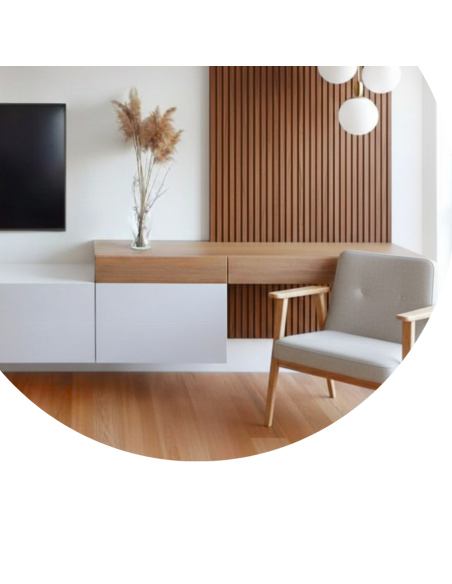 Revestimiento WPC 195 Madera para pared interior Greenland