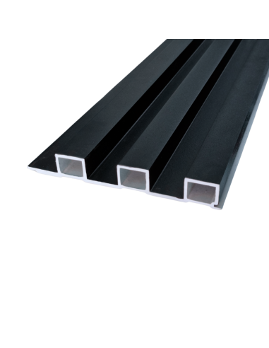 Revestimiento WPC 195 Negro para pared interior Greenland