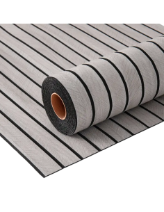 Revestimiento Autoadhesivo Wallroll-gris para pared interior Greenland