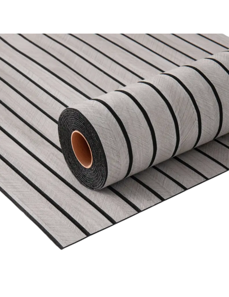 Revestimiento Autoadhesivo Wallroll-gris para pared interior Greenland