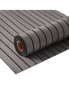 Revestimiento Autoadhesivo Wallroll-gris oscuro para pared interior Greenland