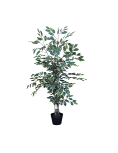 Planta Artificial Ficus Trenzado 130 Cm 90315 Greenland