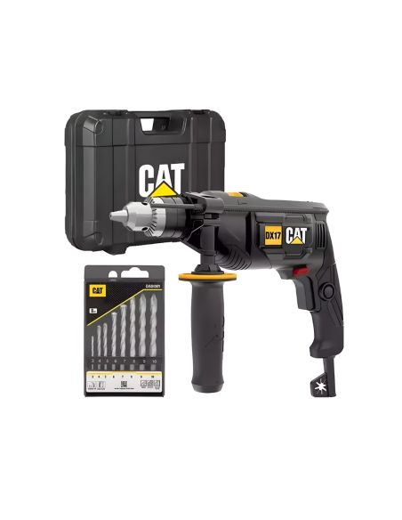 Taladro Percutor 750w 13mm Con Maletín Catdx171k Caterpillar