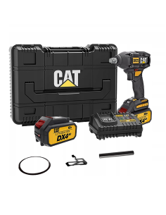 Llave De Impacto 1/2 18v 350nm Kit 2 Baterias 2ah Catdx72 Caterpillar