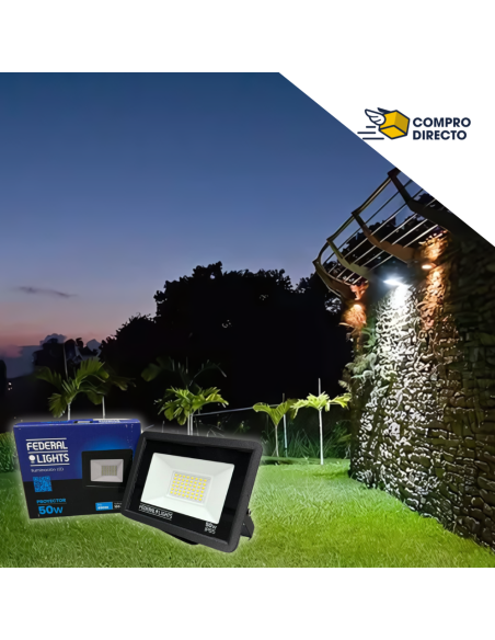 Reflector Led 50w Frio Federal Light