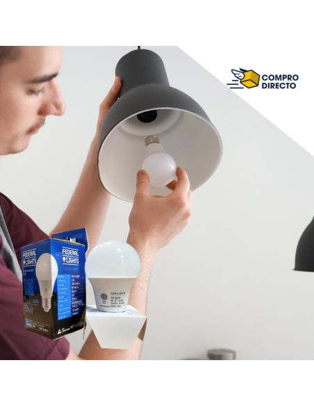Bulbo Led 9w Frio Federal Light
