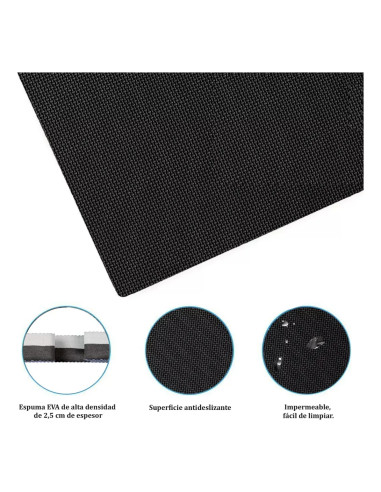 Piso Goma Eva De 1m X 1m Encastrable De 2 5 Cm Por Caja De 4m2 Fg-eva2.5