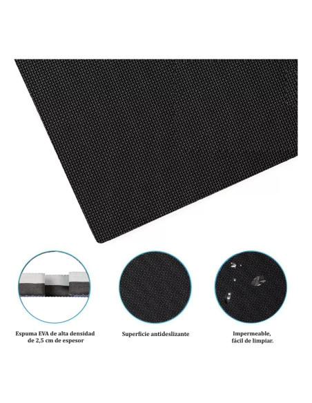 Piso Goma Eva De 1m X 1m Encastrable De 2 5 Cm Por Caja De 4m2 Fg-eva2.5