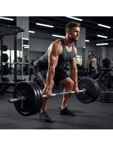 Barra Olimpica 50mm X 20kg Crossfit Fg-bar50