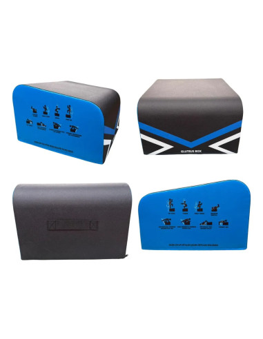 Box Gluteos Fg-HipBench Federal Gym