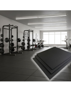 Piso Caucho Virgen 2cm Fg-r2 Federal Gym 2