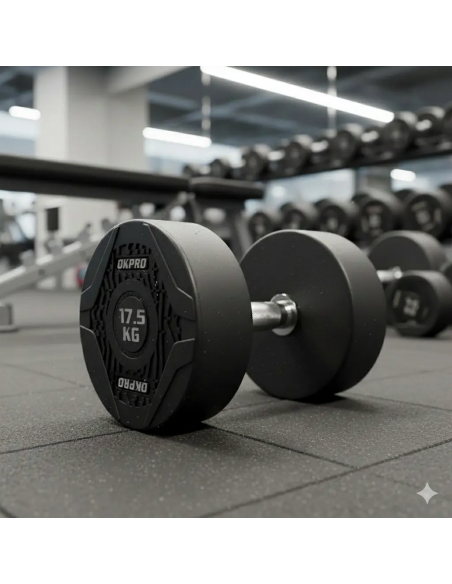 Mancuerna Pro Redonda 17,5kg