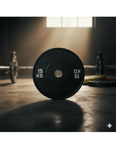 Discos Bumper 15kg Fg-ht15 Federal Gym