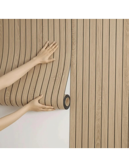 Revestimiento Autoadhesivo Wall Roll-brown-QT1