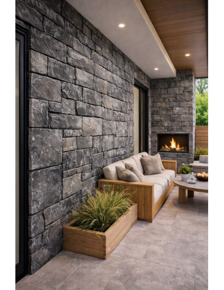 Revestimeinto Simil Piedra Pu Stone-grey Greenland