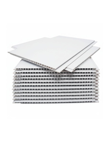 Revestimiento Machimbre De Pvc (Pure White) Greenland