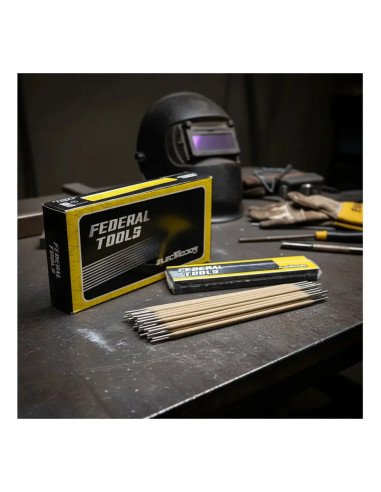 Electrodo E7018 3.25mm E70183.25 X Caja De 20 Kg Federal Tools