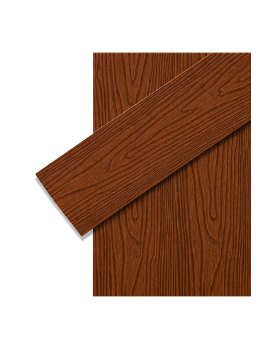 Deck Wpc Brown 25 Mm 290cm X 14cm X Caja 5 U + Clips Encastre Greenland