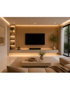 Revestimiento Interior Wpc 498-beige 14cm x 2.40m Greenland 2