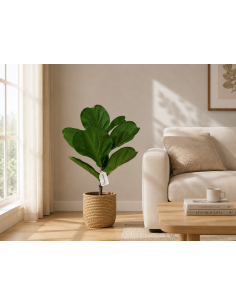 Planta Artificial Ficus Pandurata 55 Cm 22158 Greenland