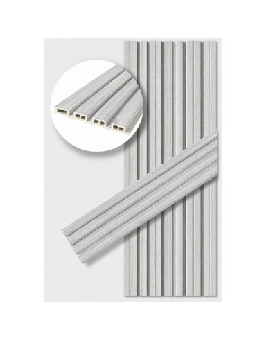 Revestimiento De Pared Wpc 9 Mm M2000 Greenland
