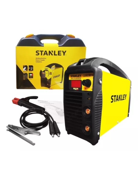 Soldadora 190 A + Maletin Plastico Sirio 210 Stanley